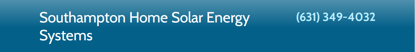 Southampton Home Solar Energy Systems