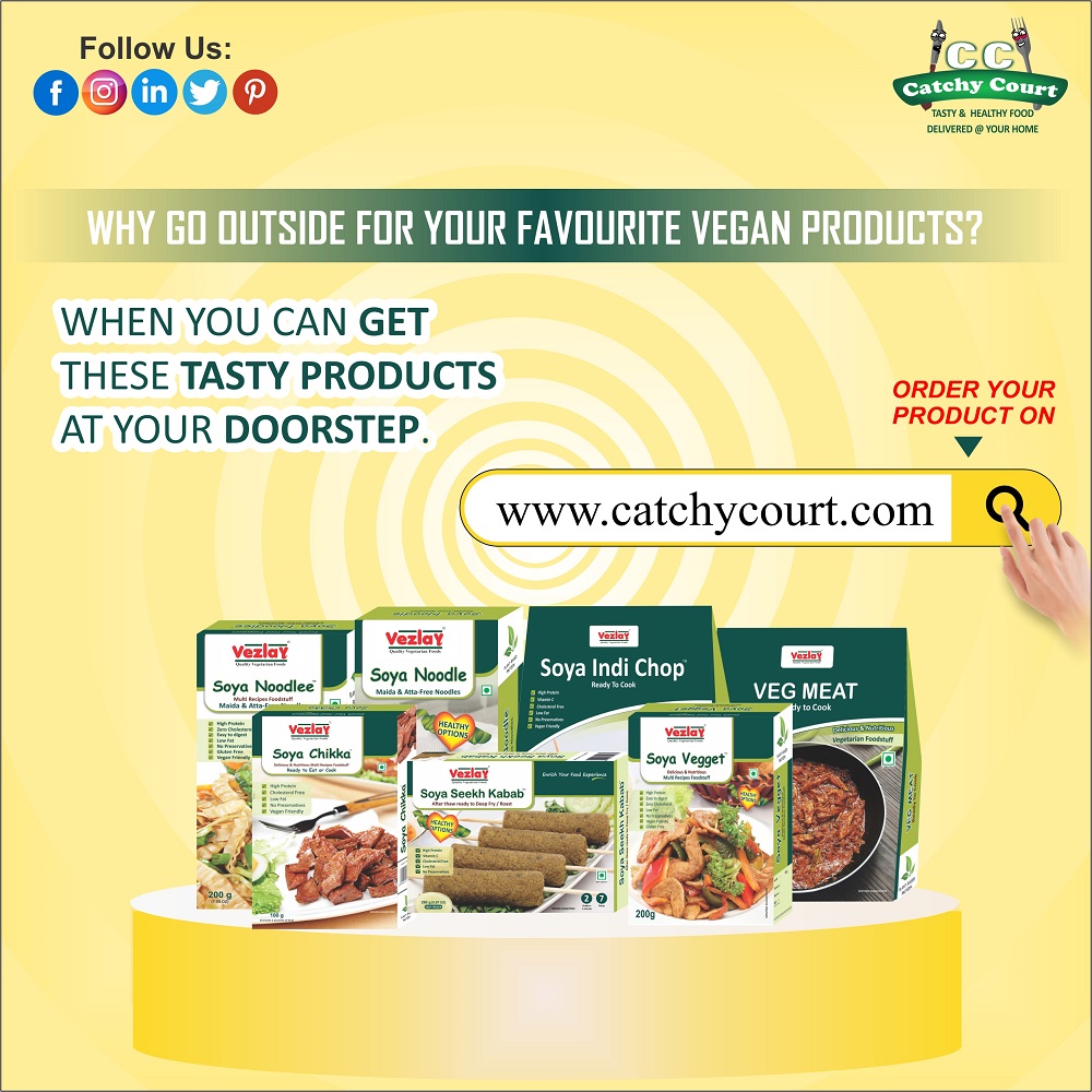Buy Best Vegan Products Online in India – Catchy Court