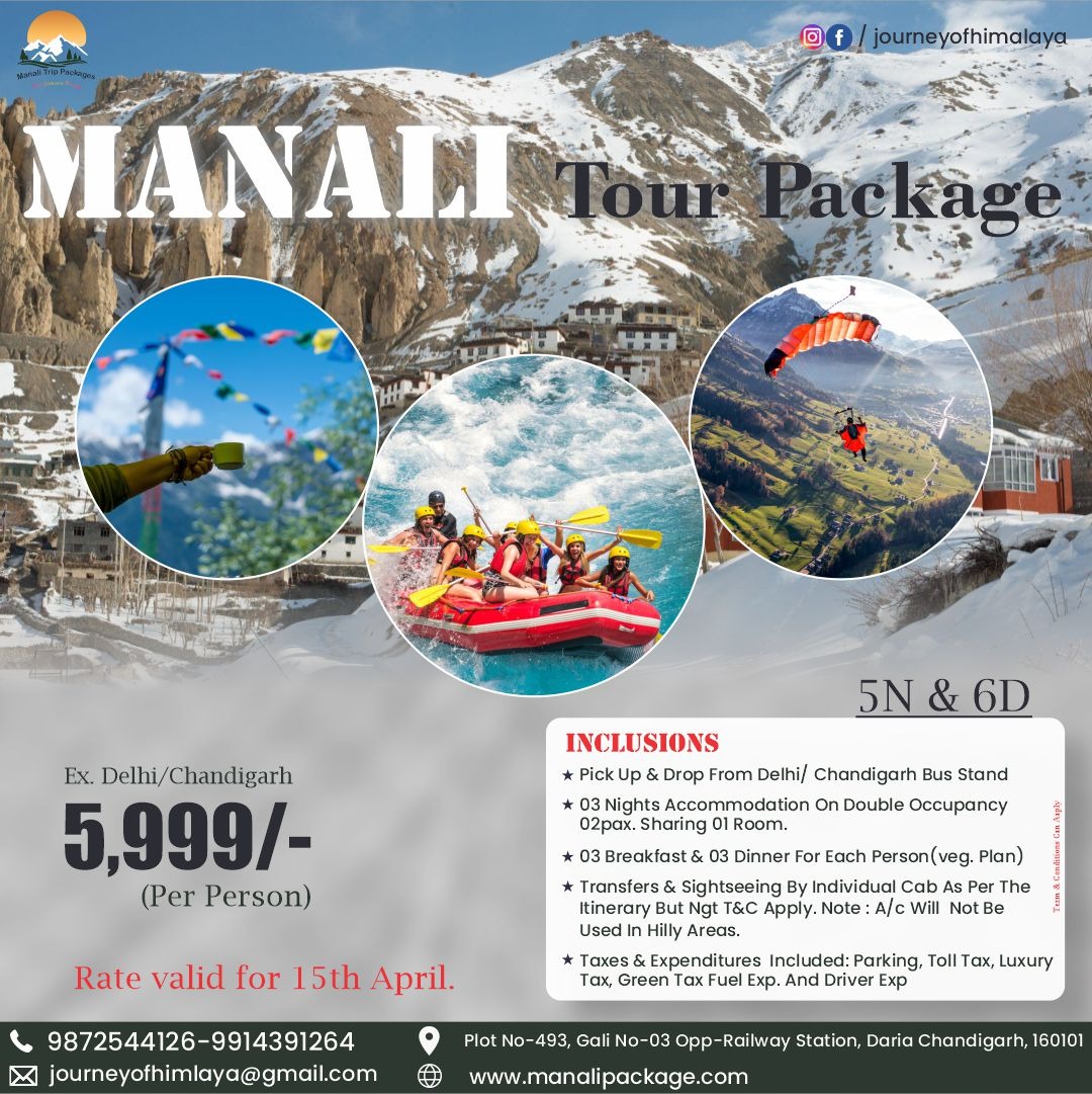 Manali Trip Packages