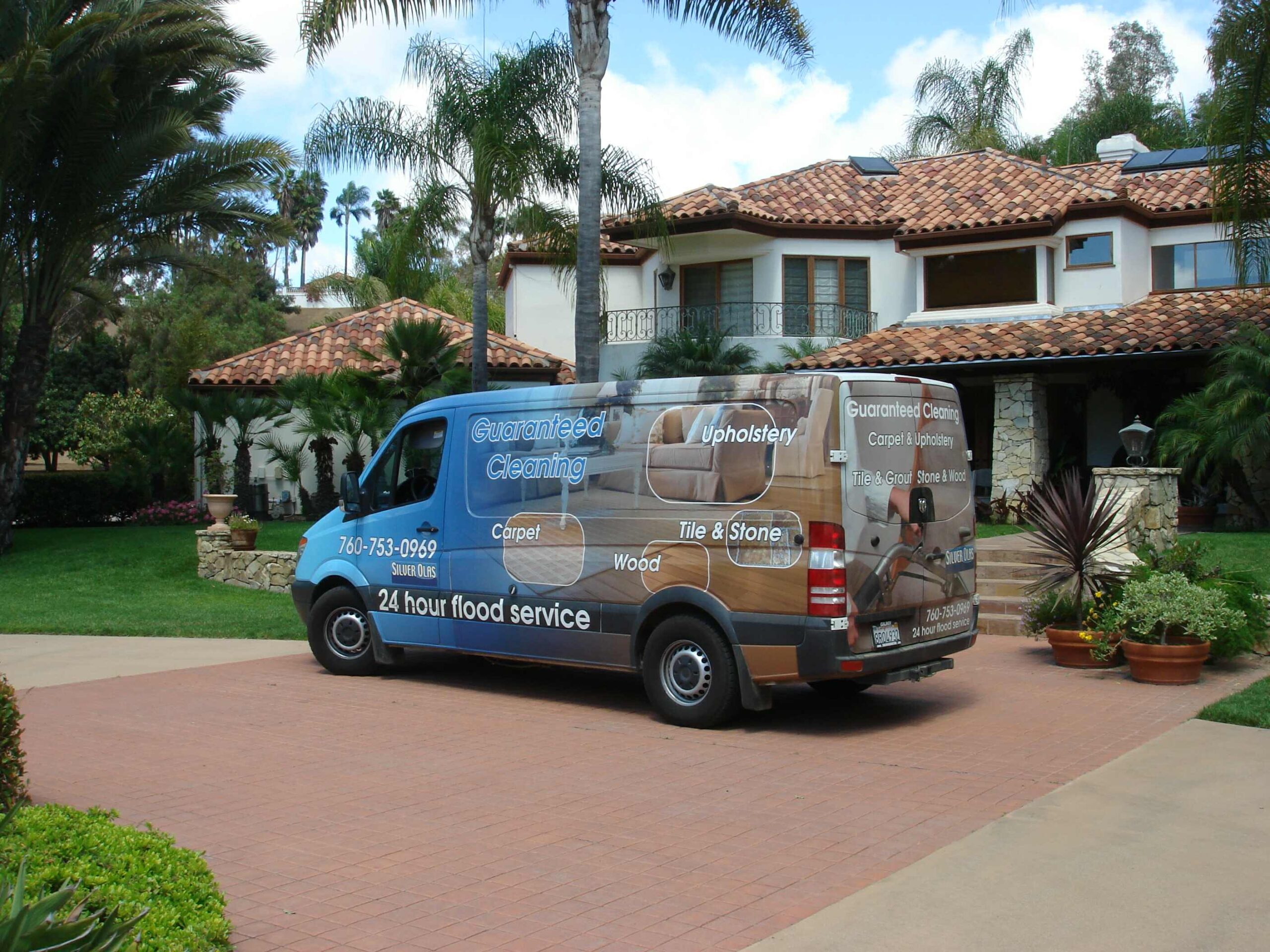 Silver Olas Carpet Tile Flood Cleaning