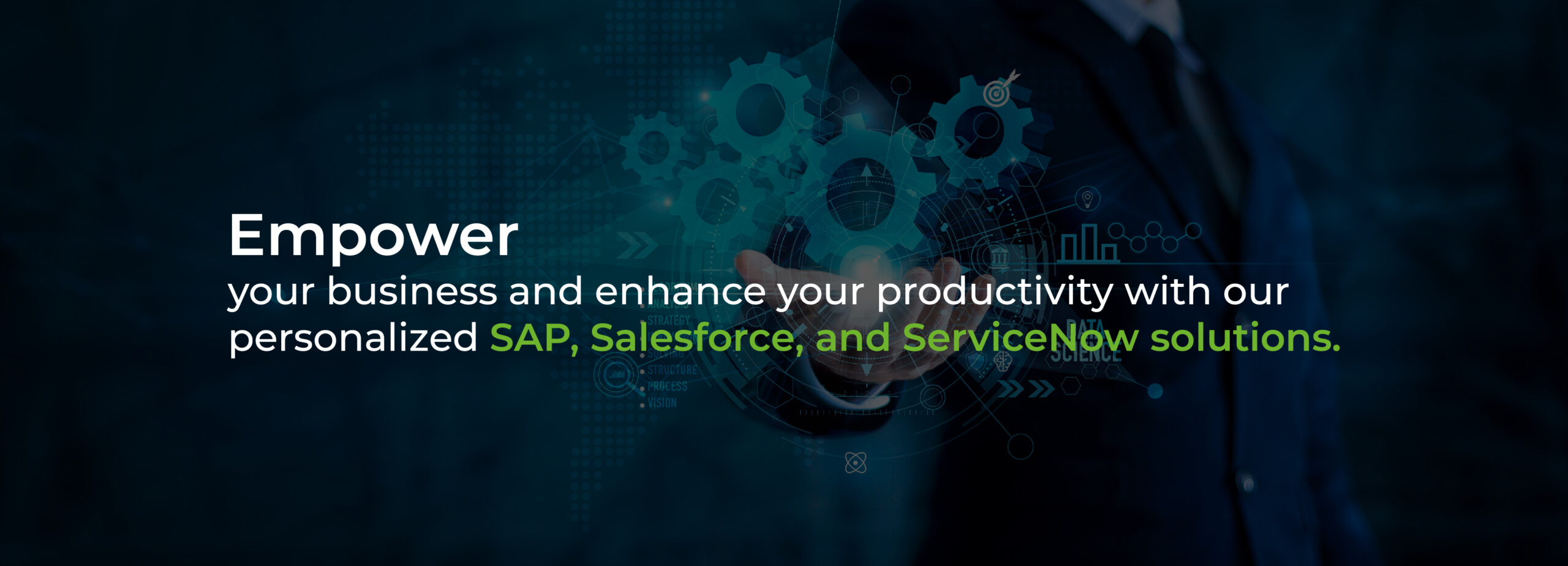 SAP, Salesforce and ServiceNow Consulting Company
