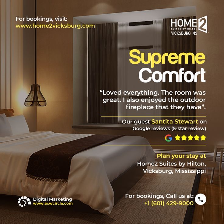Room Reservations in Vicksburg