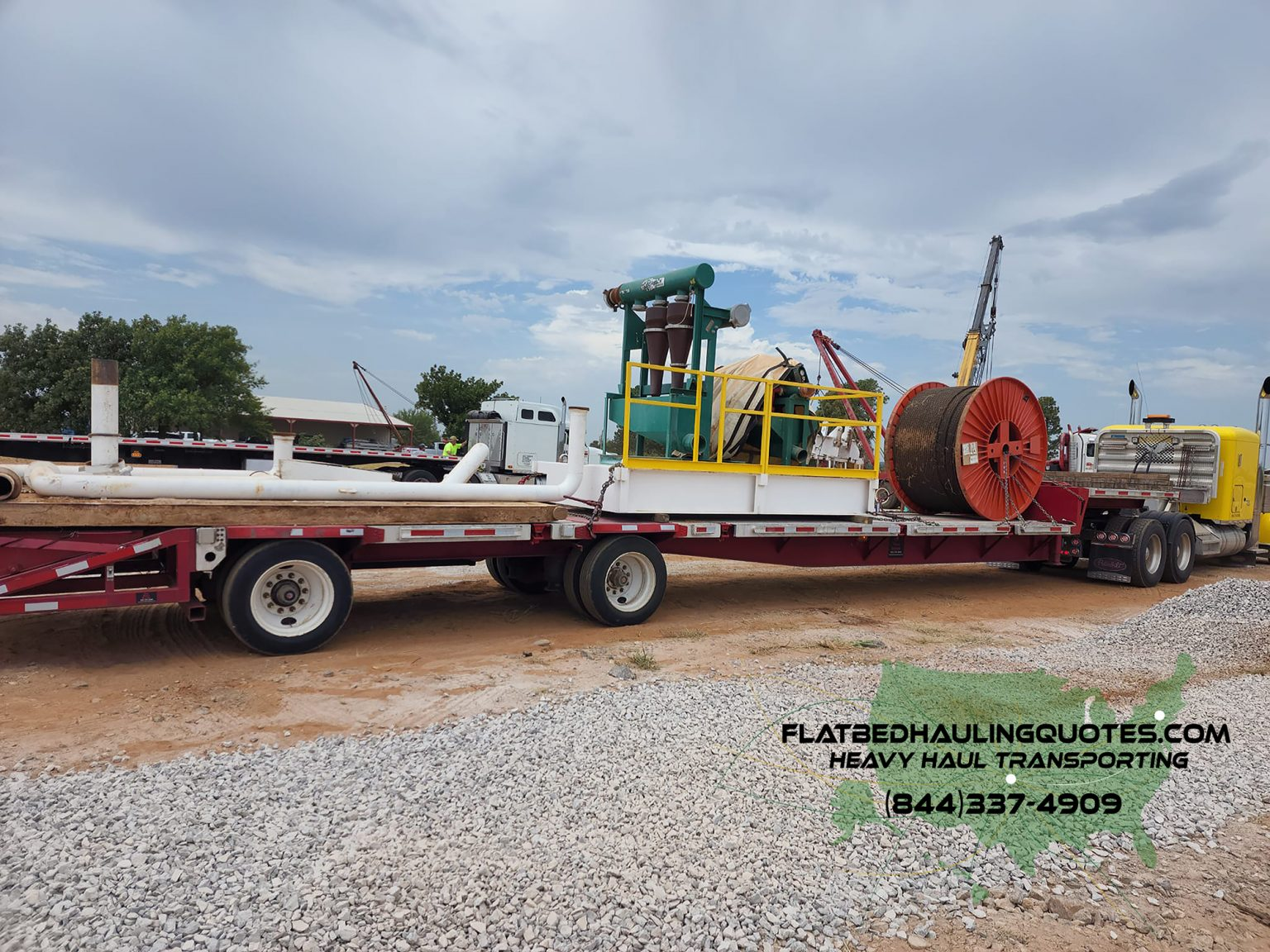 Flatbed Heavy Haulers | Heavy Equipment Hauling