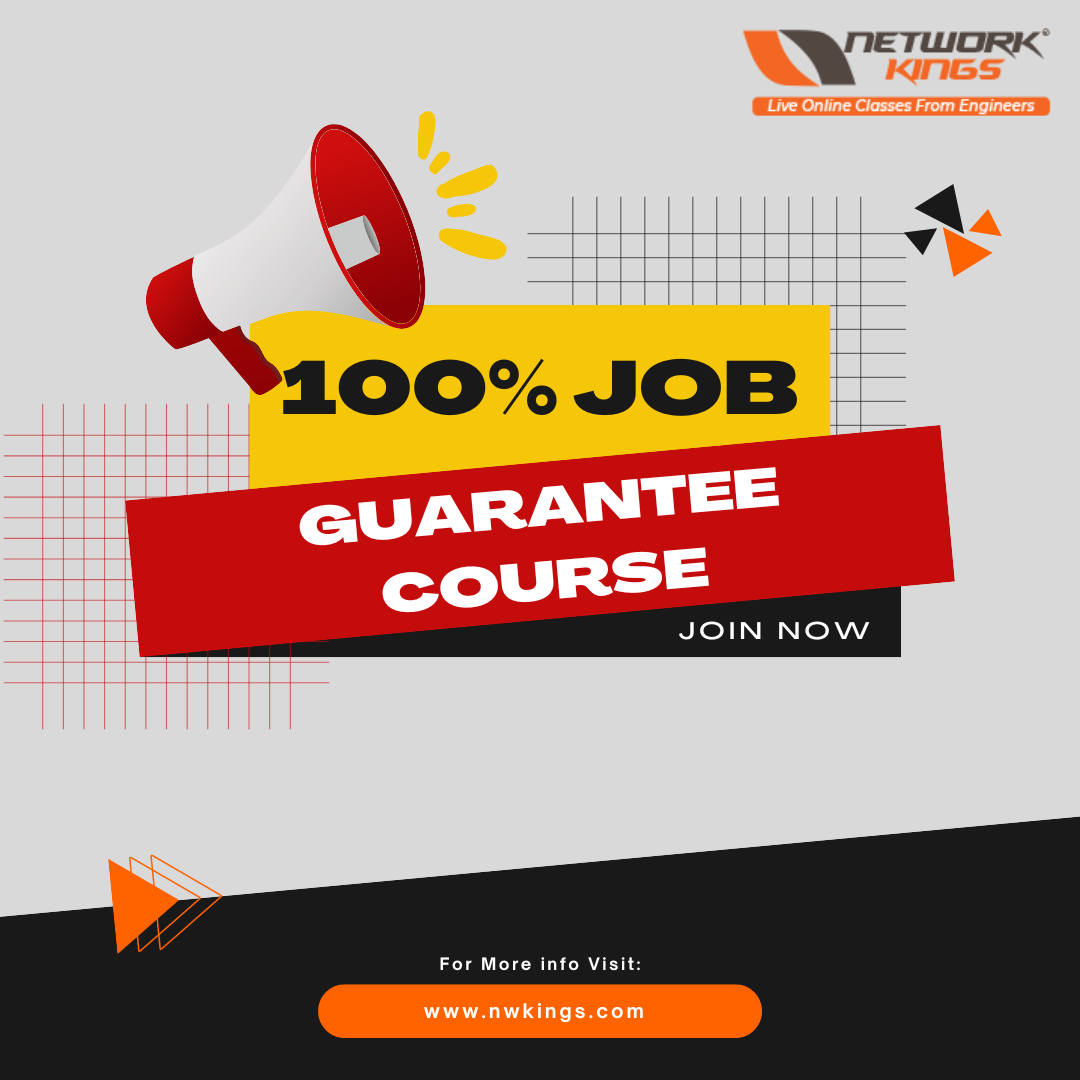 100 % Job Guarantee courses – Enroll Now!