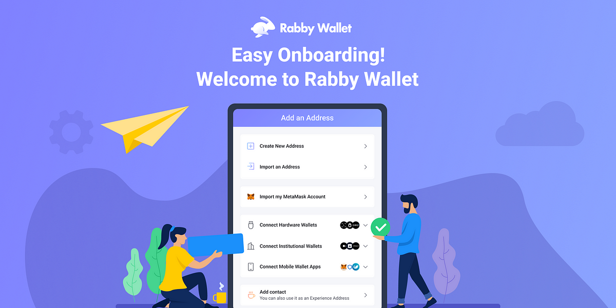 Rabby Wallet Easy Onboarding for new users