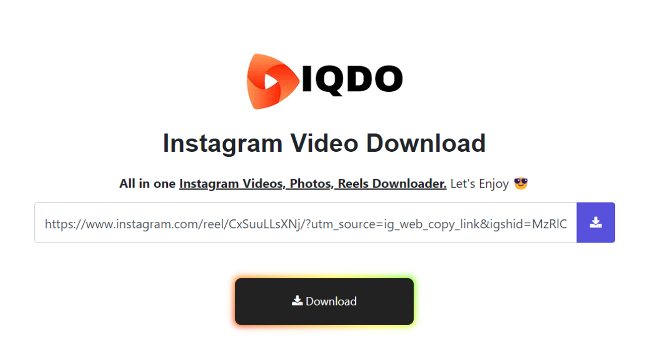 Instagram Video Downloader | Download Video, Photo & Reels