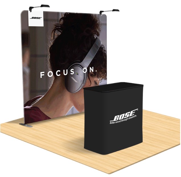 Dynamic Tension Fabric Trade Show Display