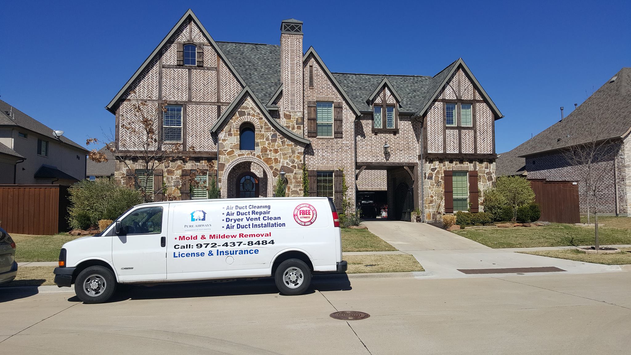 Pure Airways Duct cleaning Dallas