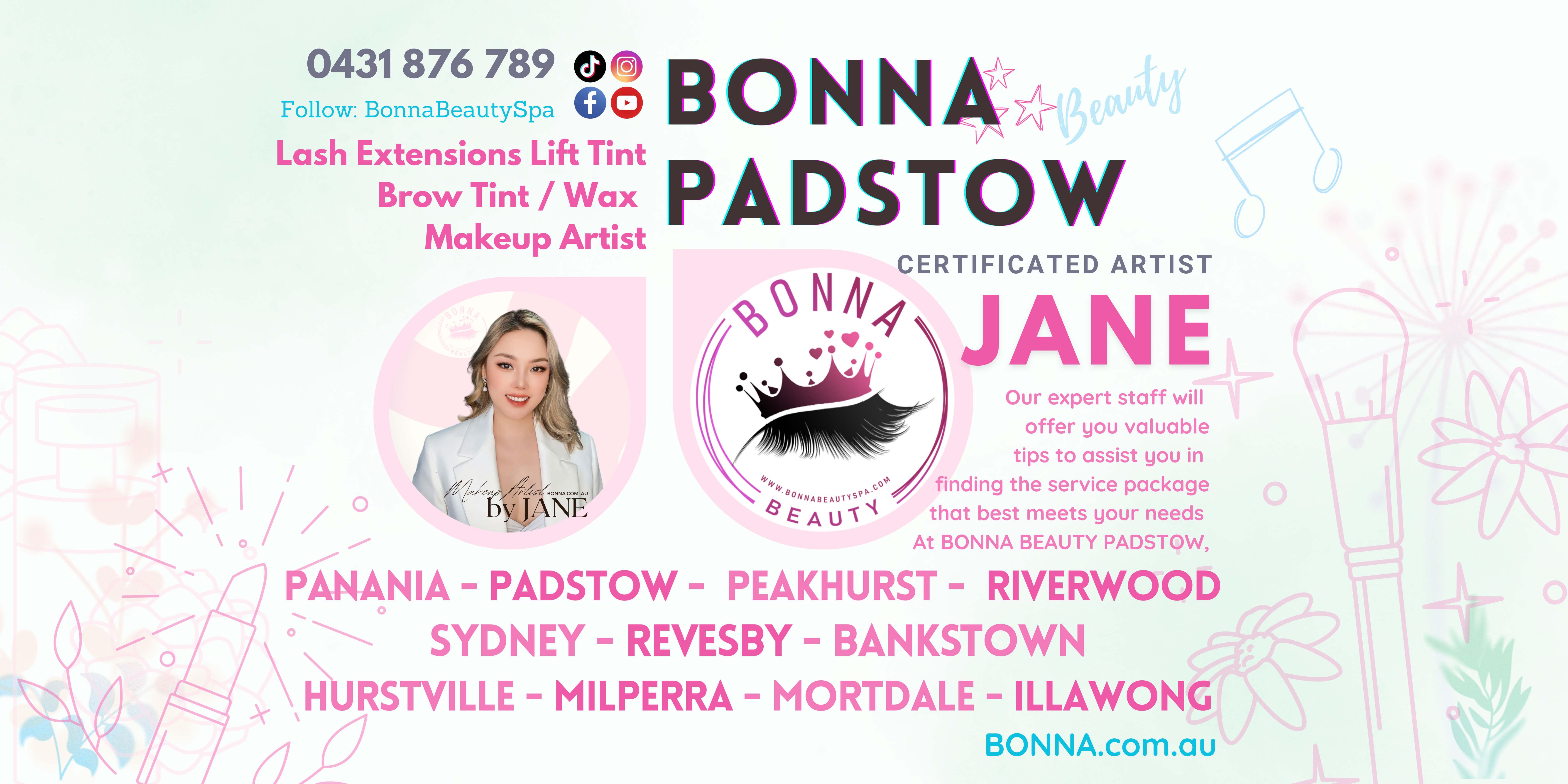 Bonna Beauty Padstow Eyelash Extensions & Makeup Lash Lift Re &hellip;