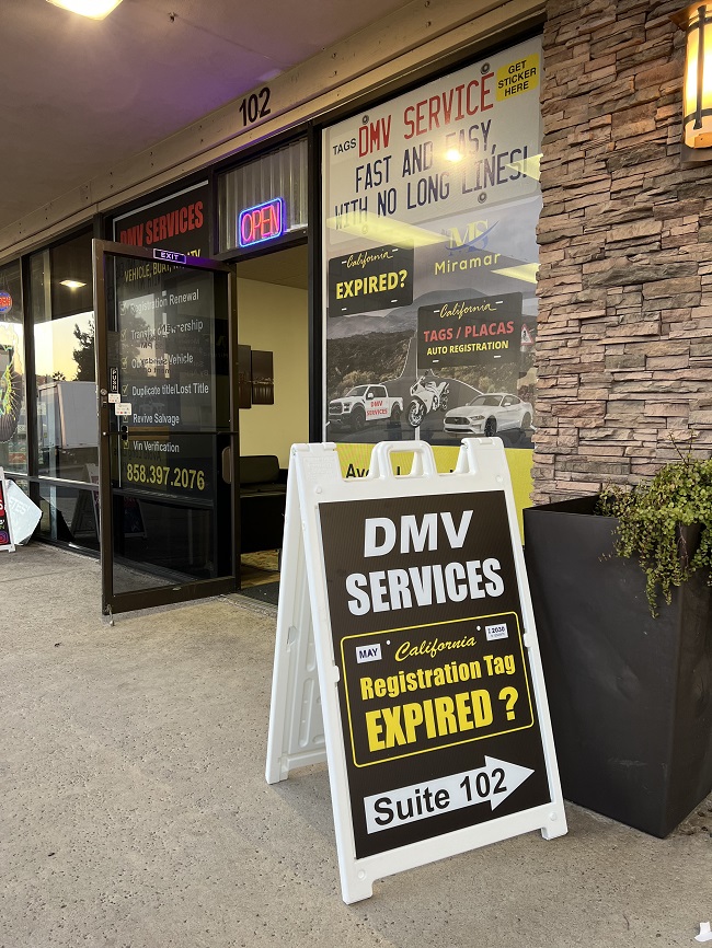 Miramar Insurance & DMV Registration Services