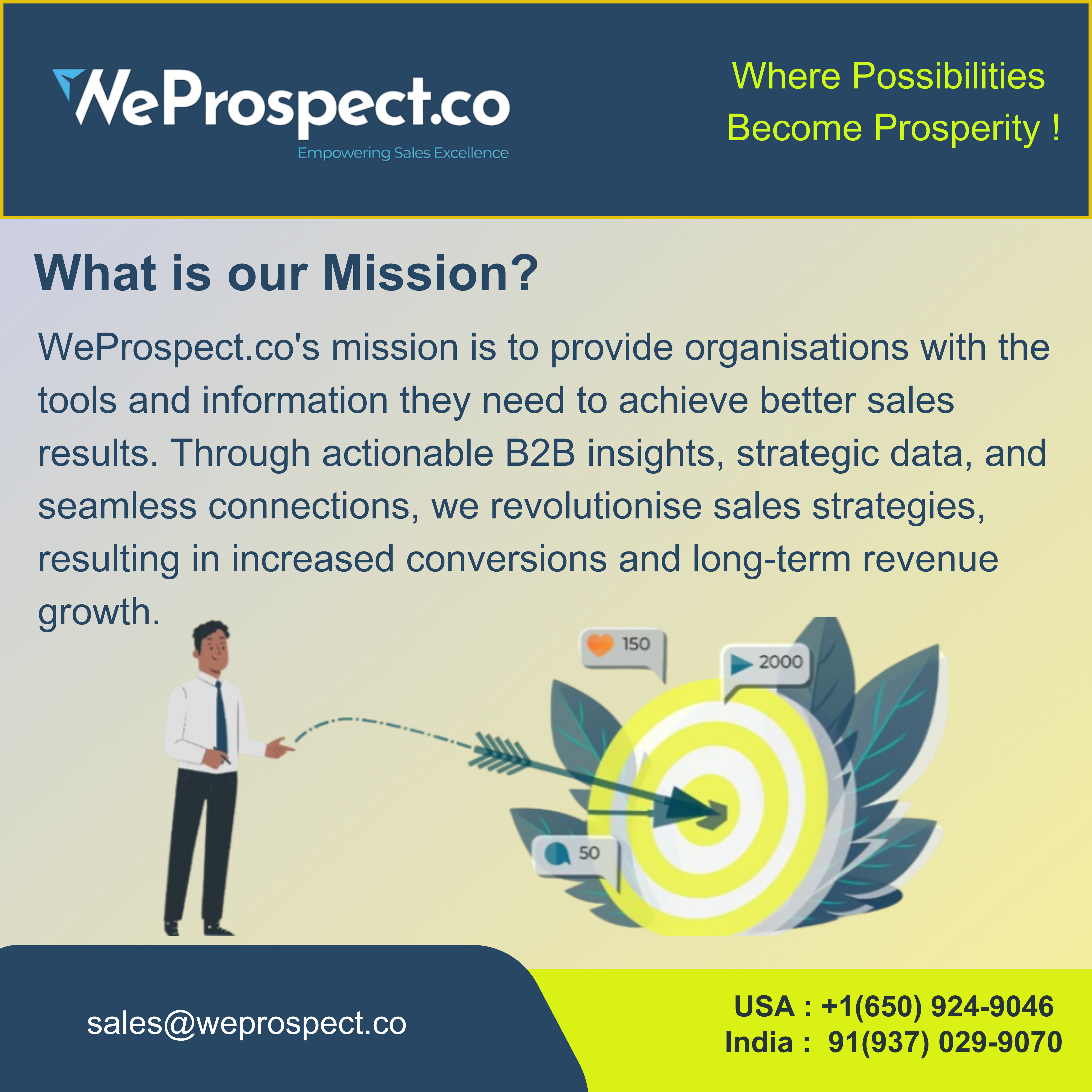 Where Possibilities Become Prosperity!