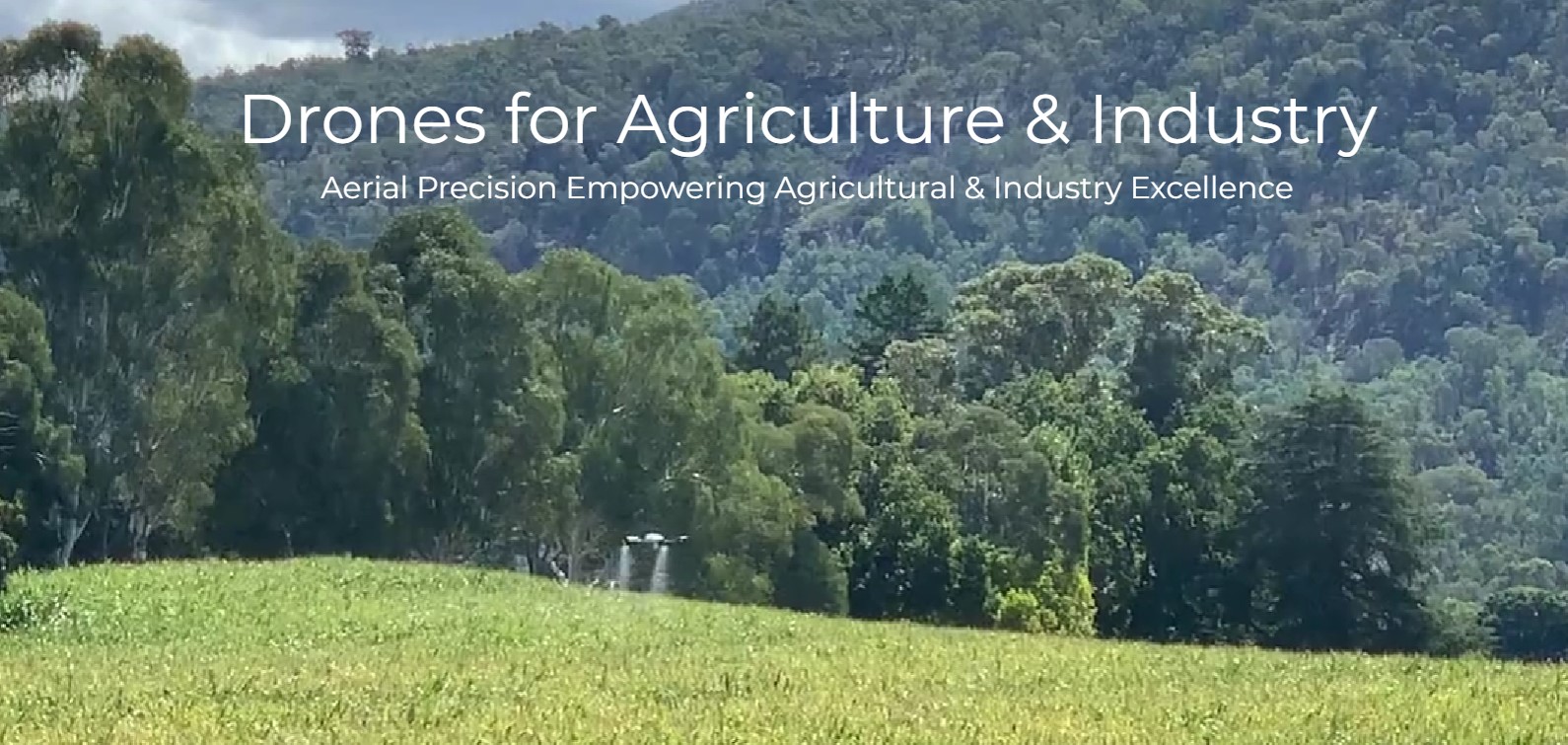 Drones for agriculture