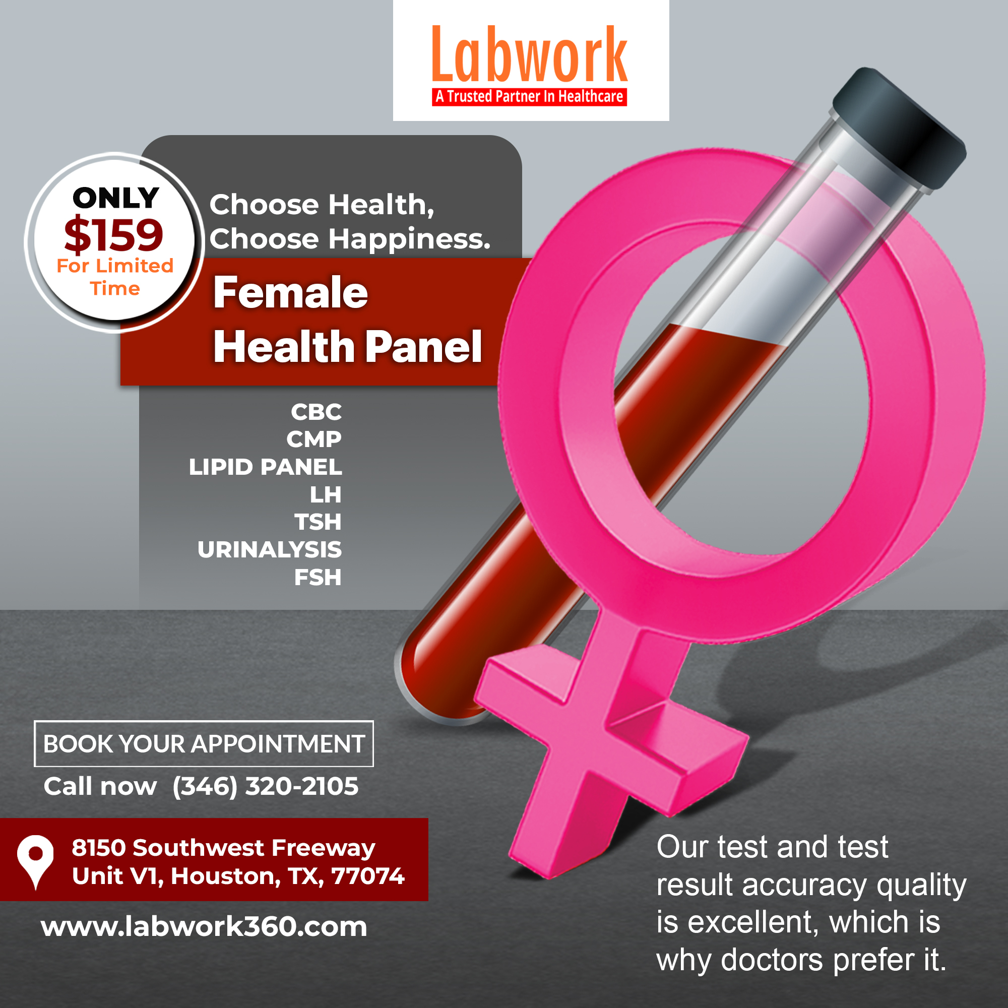 The Best Test Centre in Houston – Labwork 360