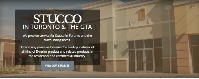 Toronto Exterior Stucco