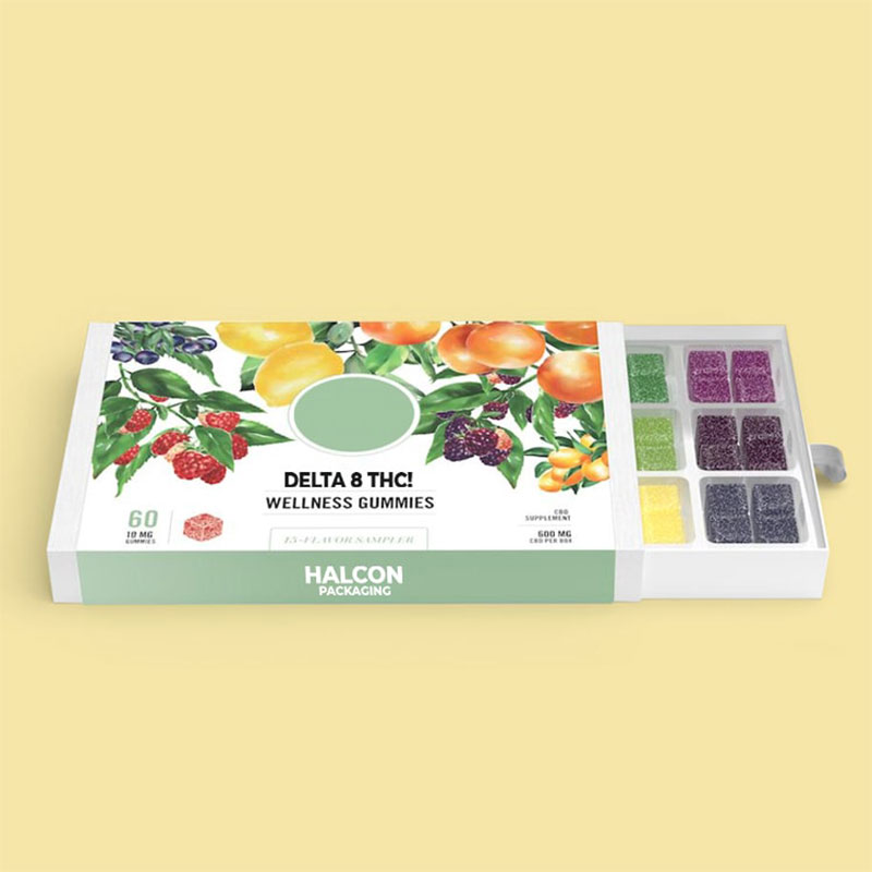 Custom cbd gummies boxes