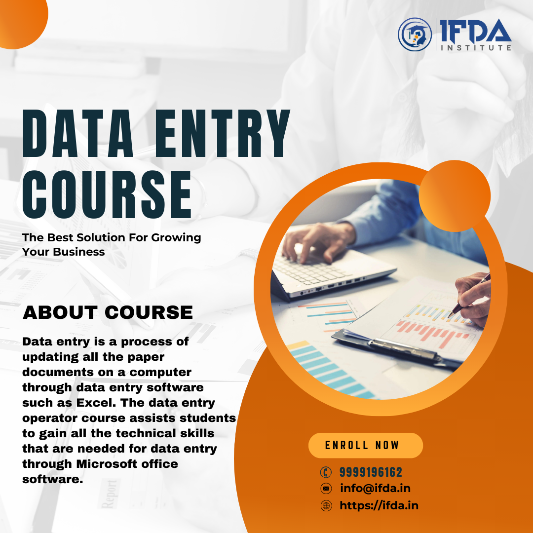 Data Entry Course in Delhi