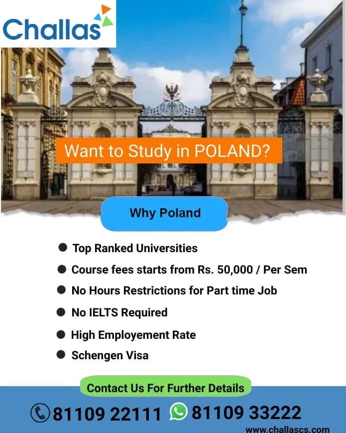Study Abroad Visa Consultancy In Chennai : Challas Consultancy