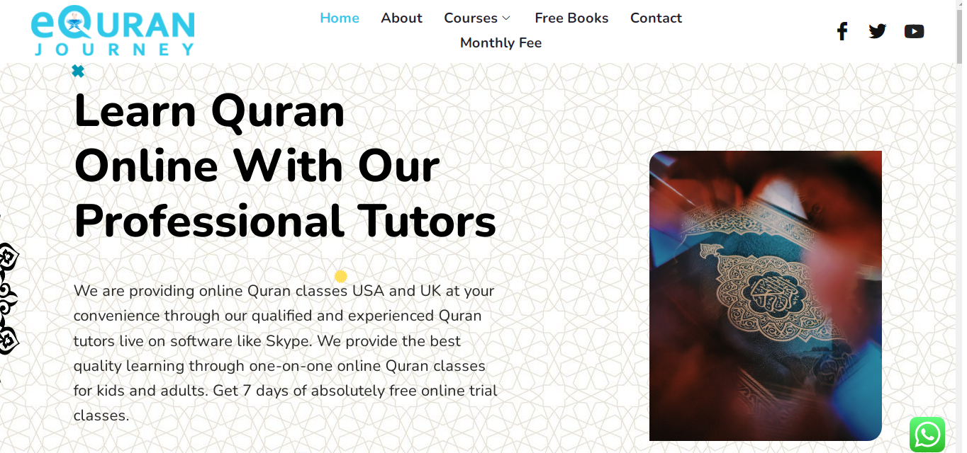 We offer courses such as: Learn Noorani Qaida Quran Reciting Qura &hellip;