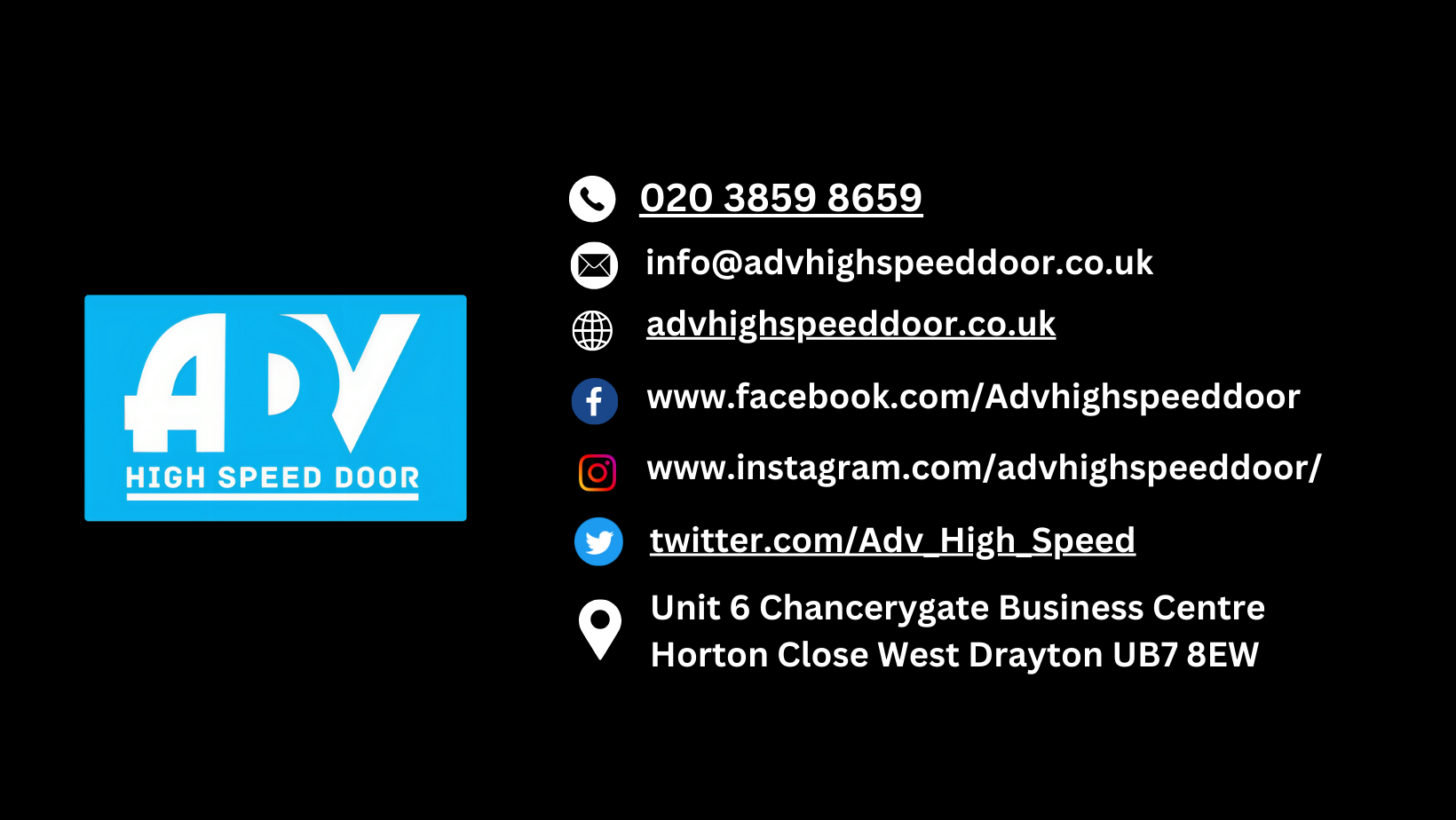ADV High Speed Door
