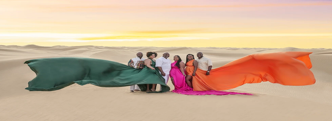 Flying Dress Photoshoot Dubai by Gaga