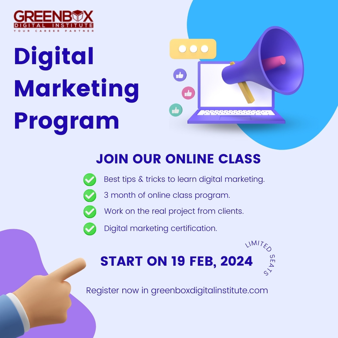 Greenbox – Digital Marketing Course Near Me