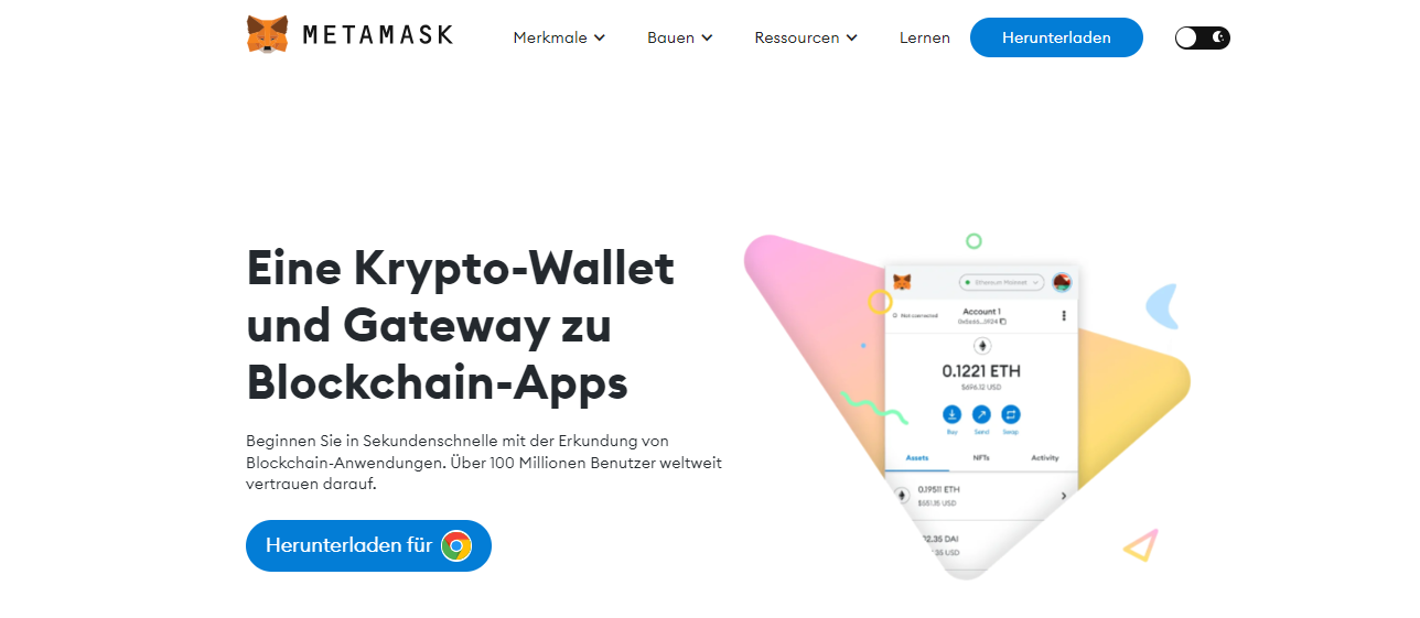 MetaMask extension für Chrome und Firefox – Offizielle Website