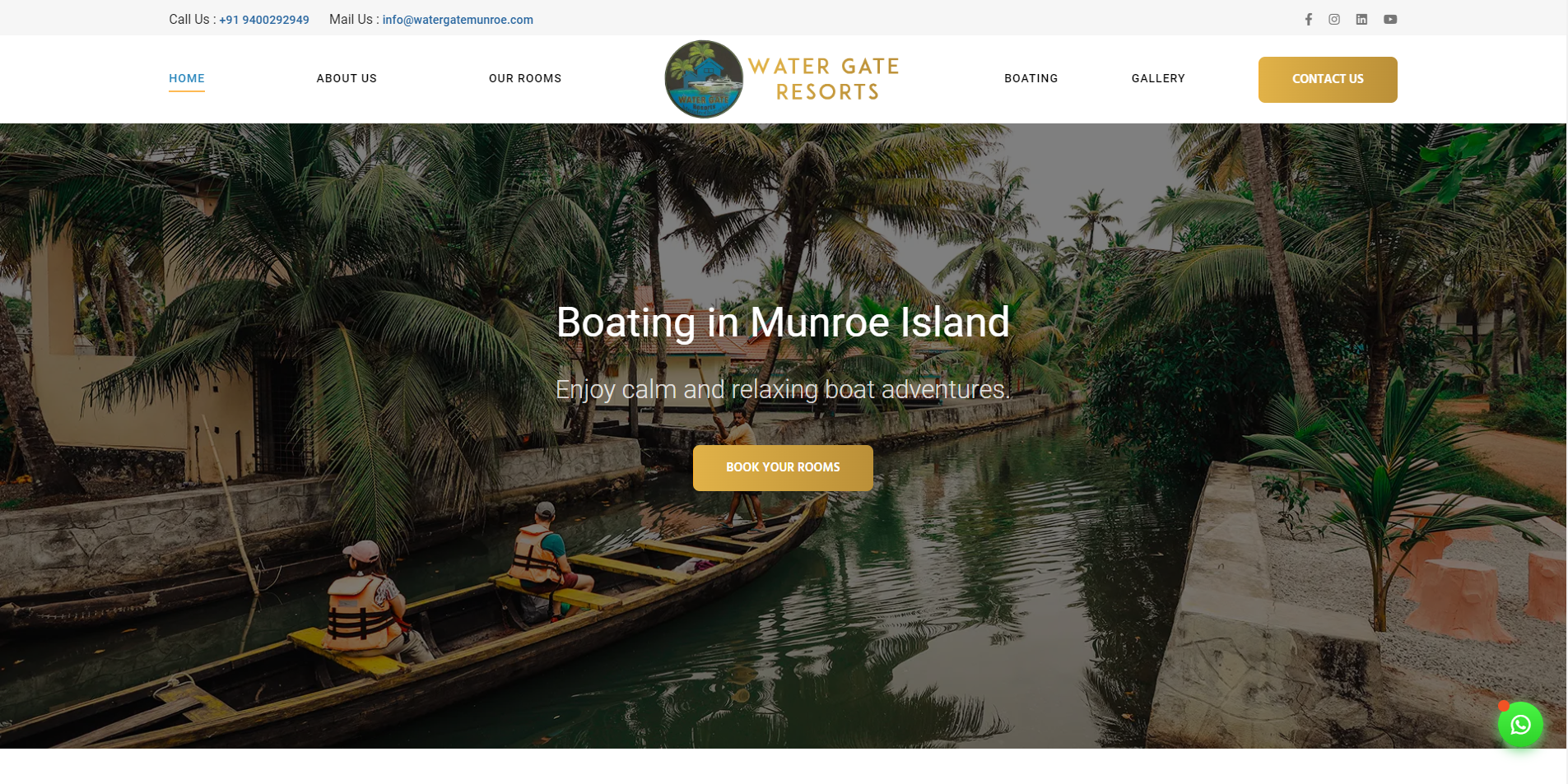 Water Gate Tourist Home & Resorts | Tourist Homestay in Munro &hellip;