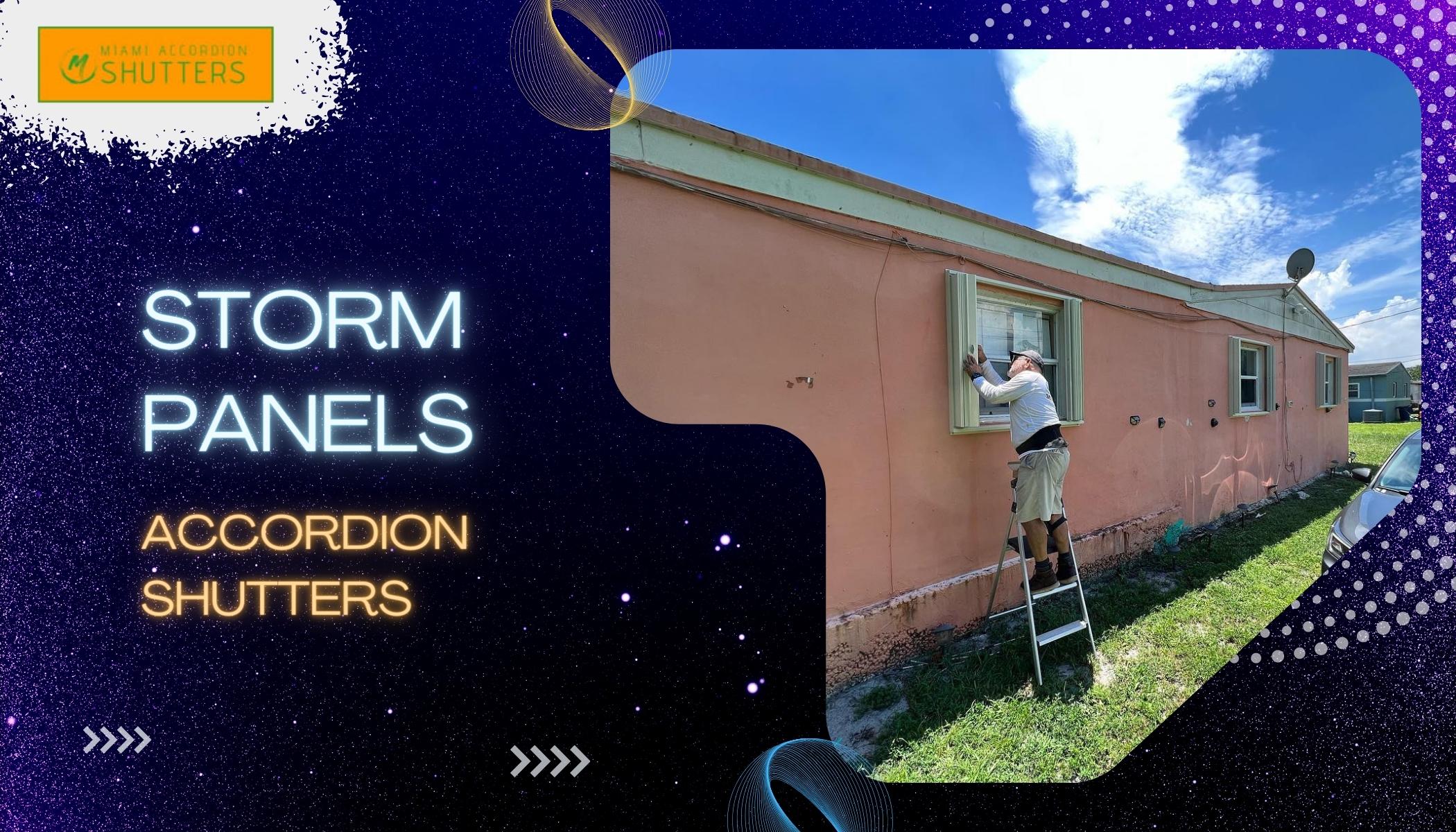 Miami Accordion Shutters – Hurricane Shutters