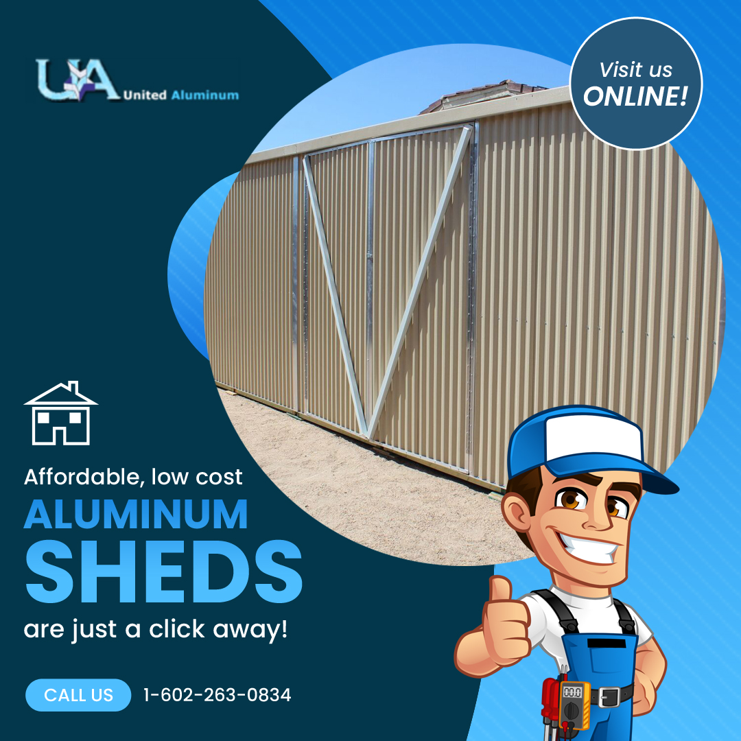 United Aluminum Storage Sheds
