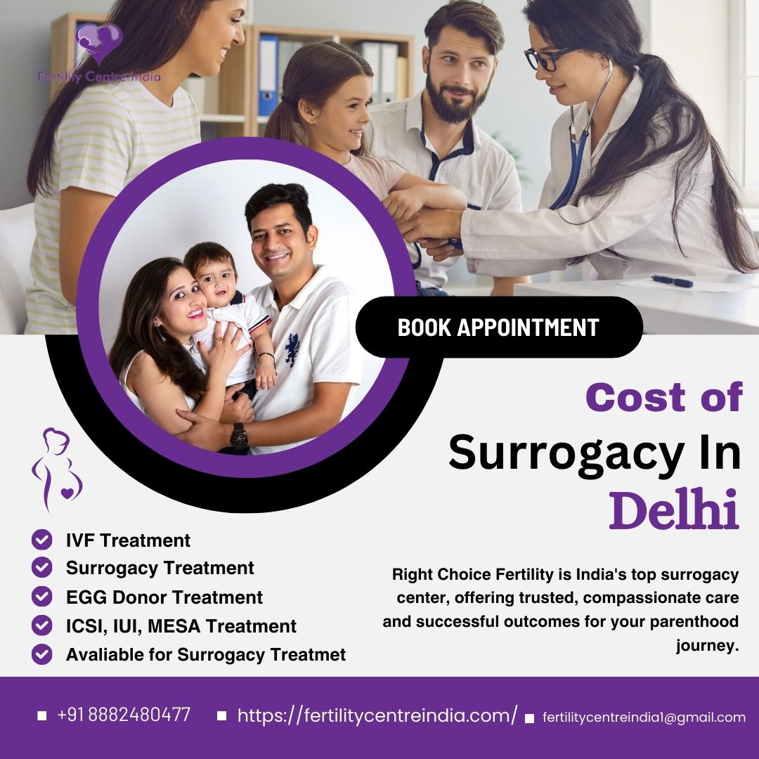 Cost of Surrogacy in Delhi