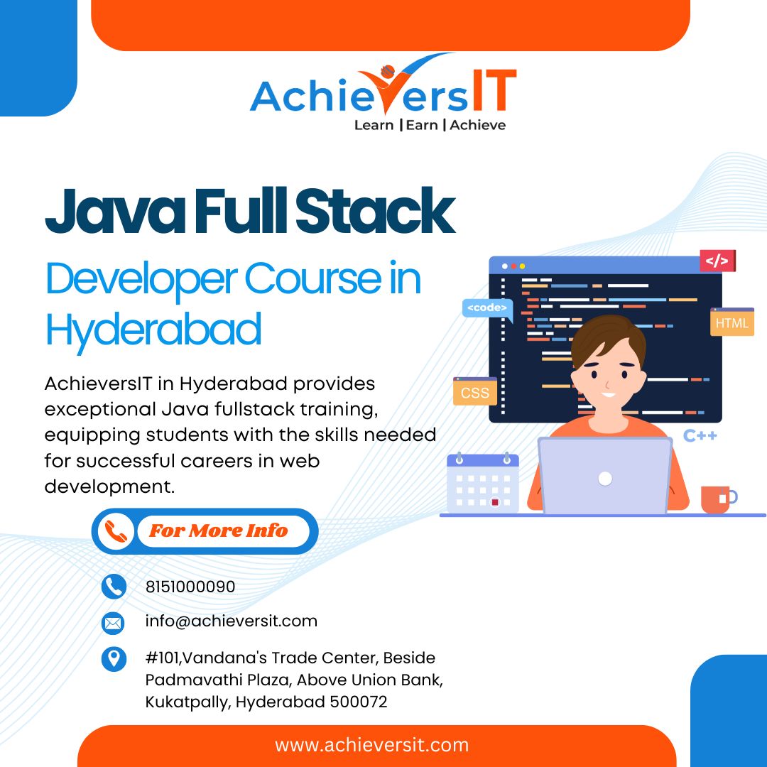 UI Development Course Training in Hyderabad – AchieversIT