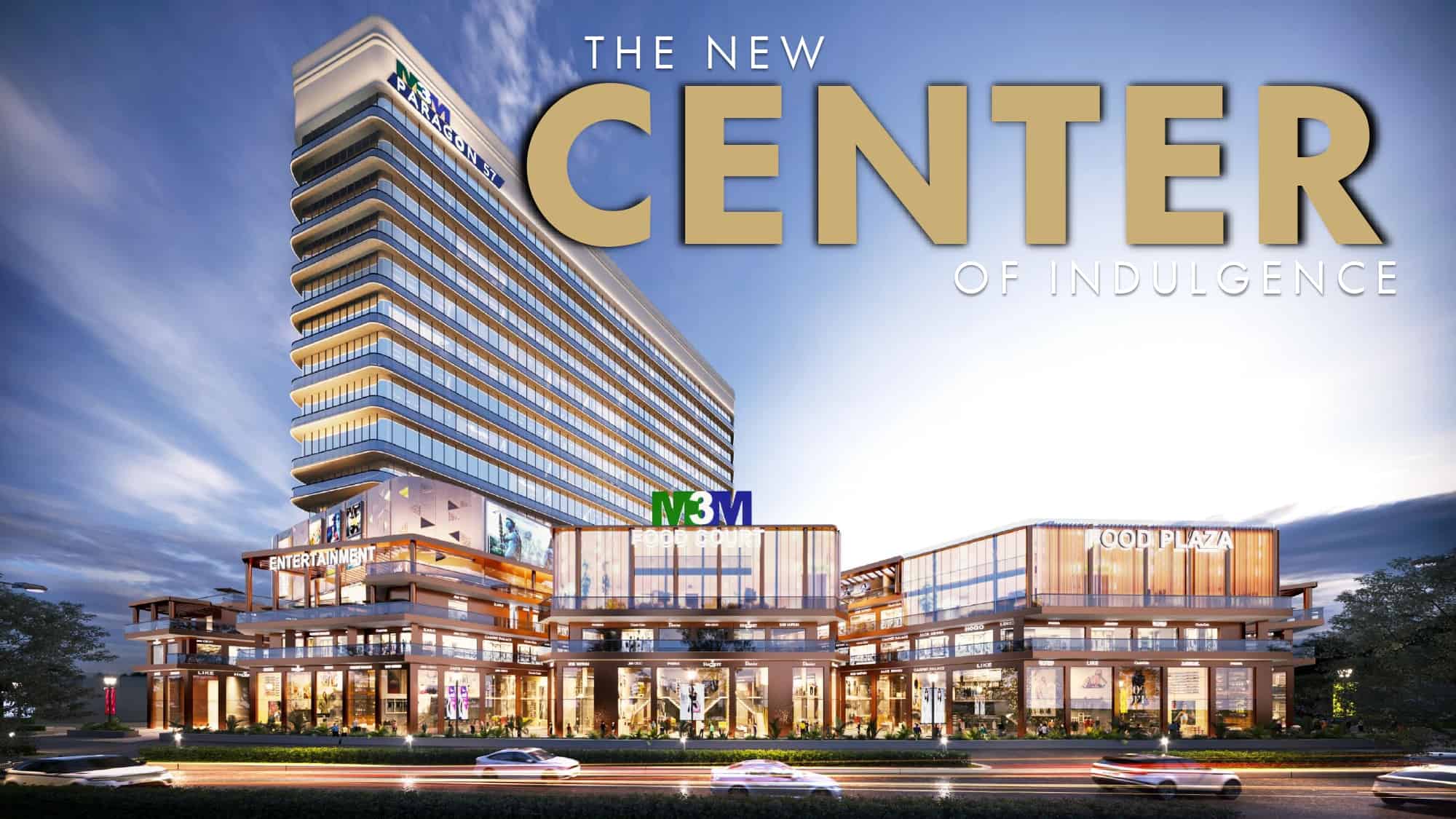 M3M Paragon 57: Luxury retail spaces in sector 57 gurgaon