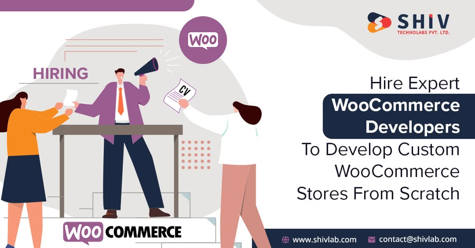 Hire Expert WooCommerce Developers from Shiv Technolabs