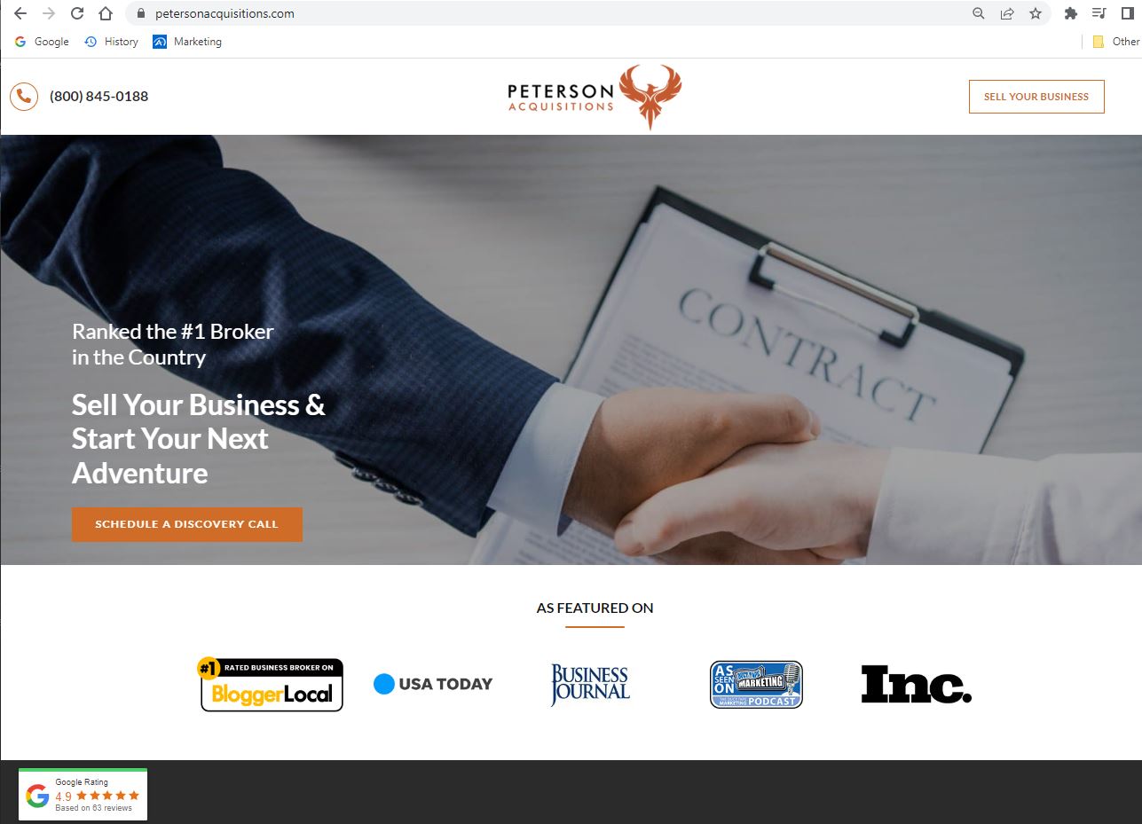 Peterson Acquisitions: Your St. Louis Business Broker