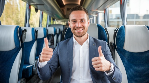 Charter Bus Rental Company Cambridge