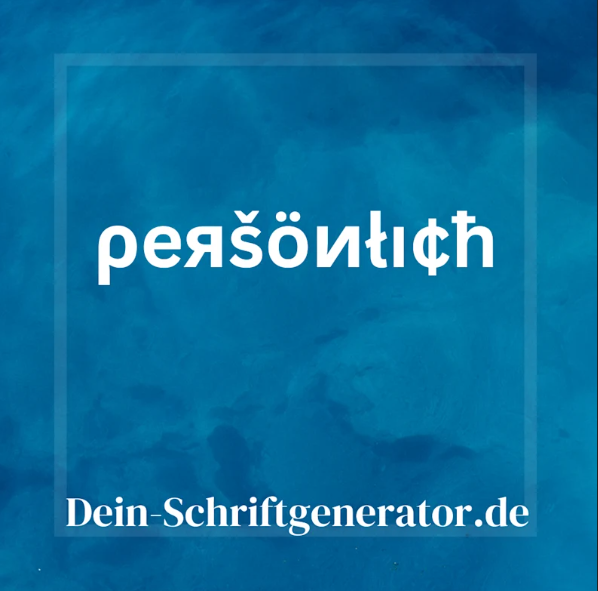 Dein Schriftgenerator