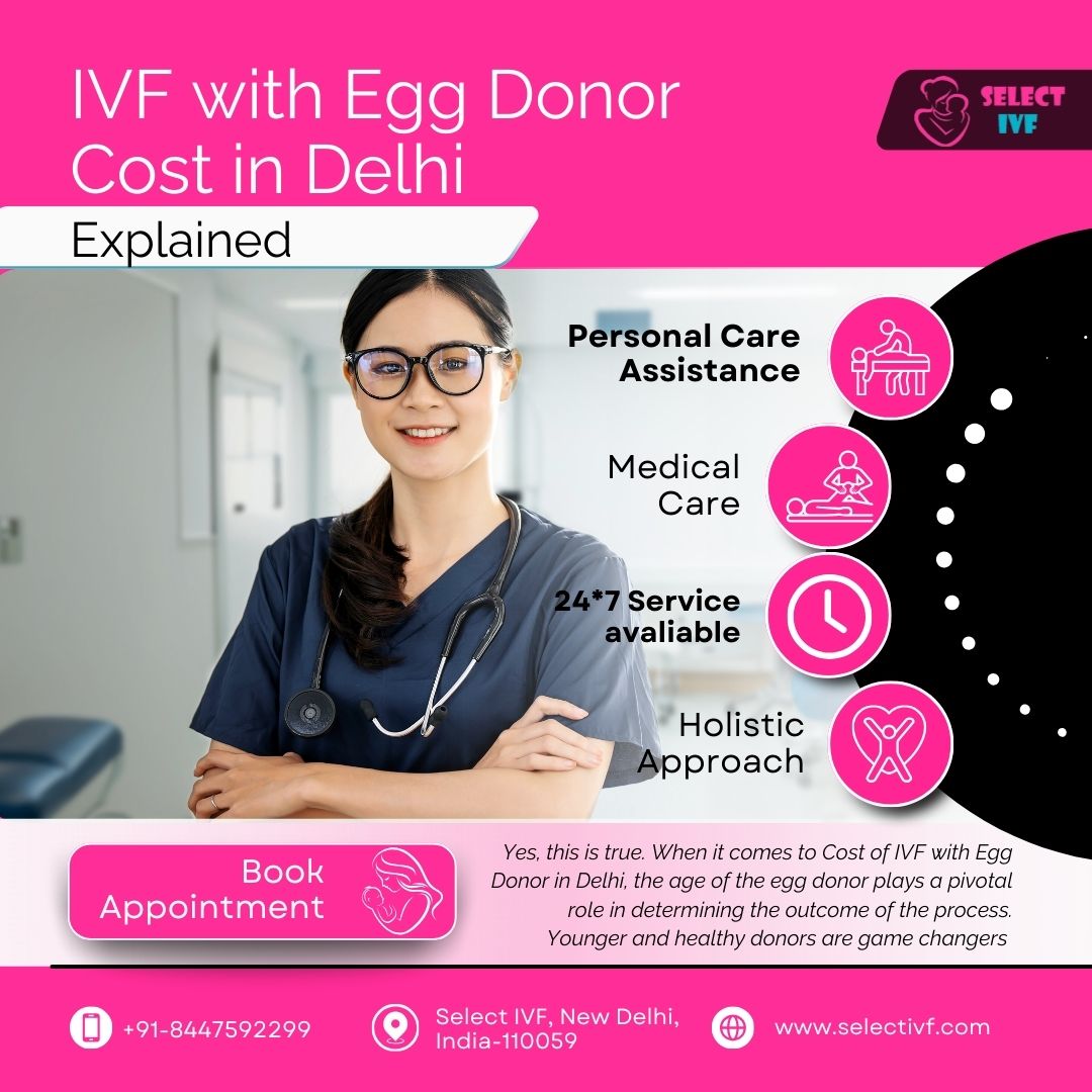 IVF with Egg Donor Cost in Delhi Explained