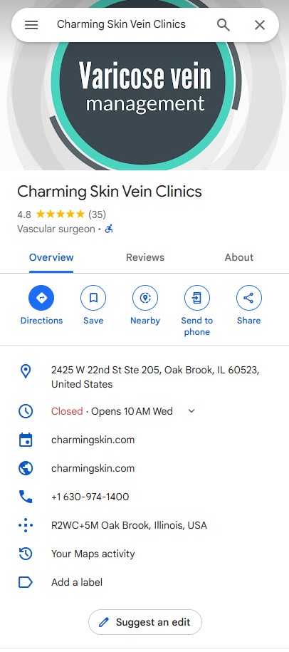 Charming Skin Vein Clinics