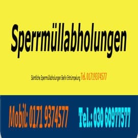 247 Sperrmüllabholung Berlin