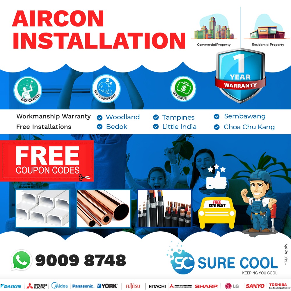 Aircon installation singapore