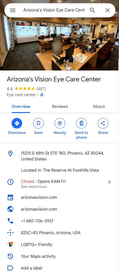 Arizona's Vision Eye Care Center