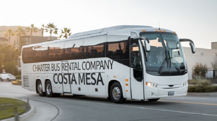 Charter Bus Rental Company Costa Mesa