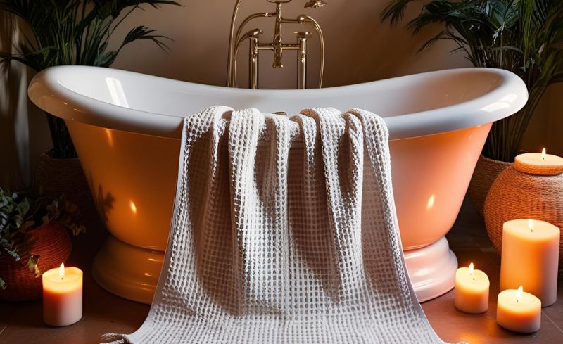 Dobby Bath Towel Exporter in India