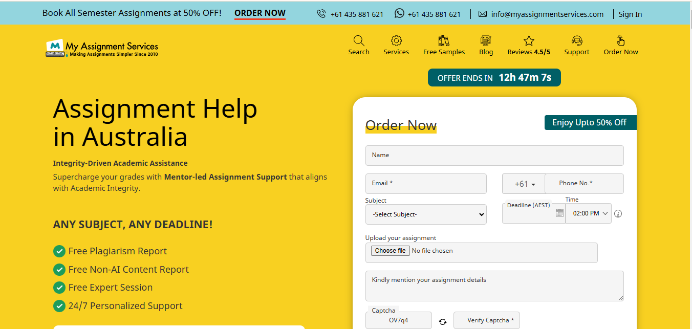 My Assignment Services
