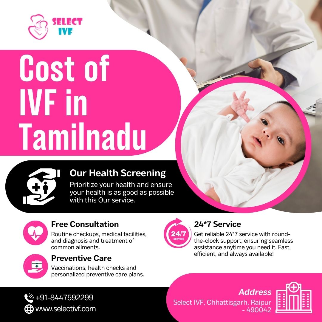 Cost of IVF in Tamilnadu