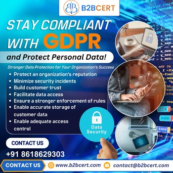 Achieve GDPR Compliance in San Jose with B2BCERT