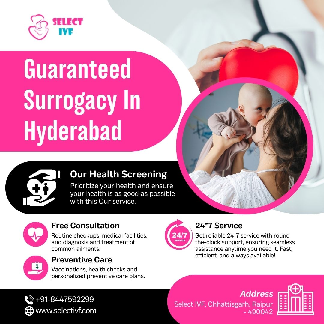 Guaranteed Surrogacy In Hyderabad