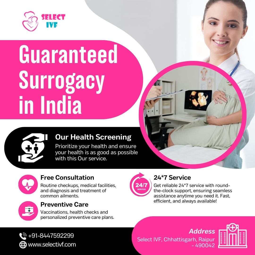 Guaranteed Surrogacy in India