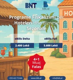 Bills.al – Program Fiskalizimi për cdo biznes