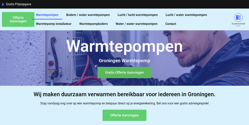 Groningen Warmtepomp